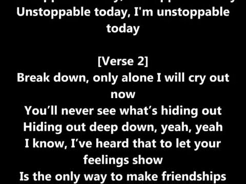 unstoppable the song